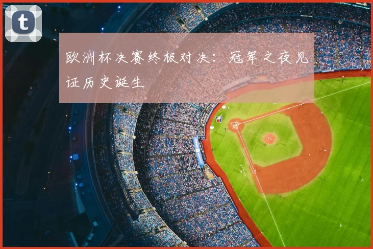 欧洲杯决赛终极对决:冠军之夜见证历史诞生